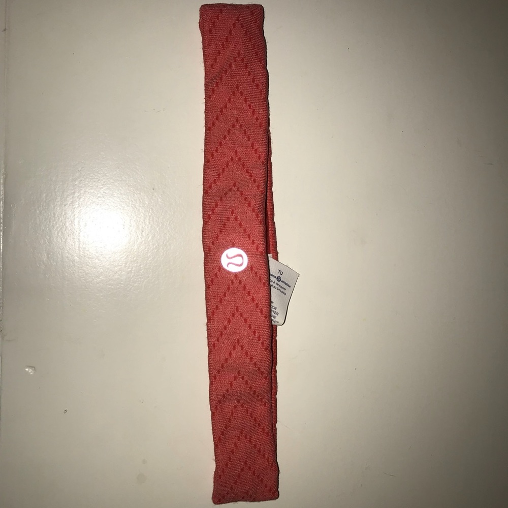 Orange lululemon headband